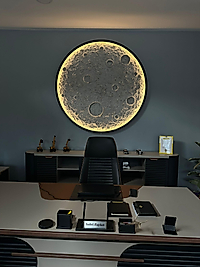 160 cm metal çerçeve metal kasa kumandalı dolunay